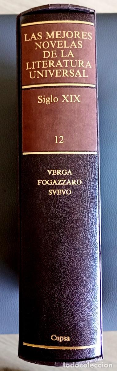 Libros de segunda mano: Verga / Fogazzaro / Svevo . Las mejores novelas de la literatura universal . Siglo XIX . Italia
