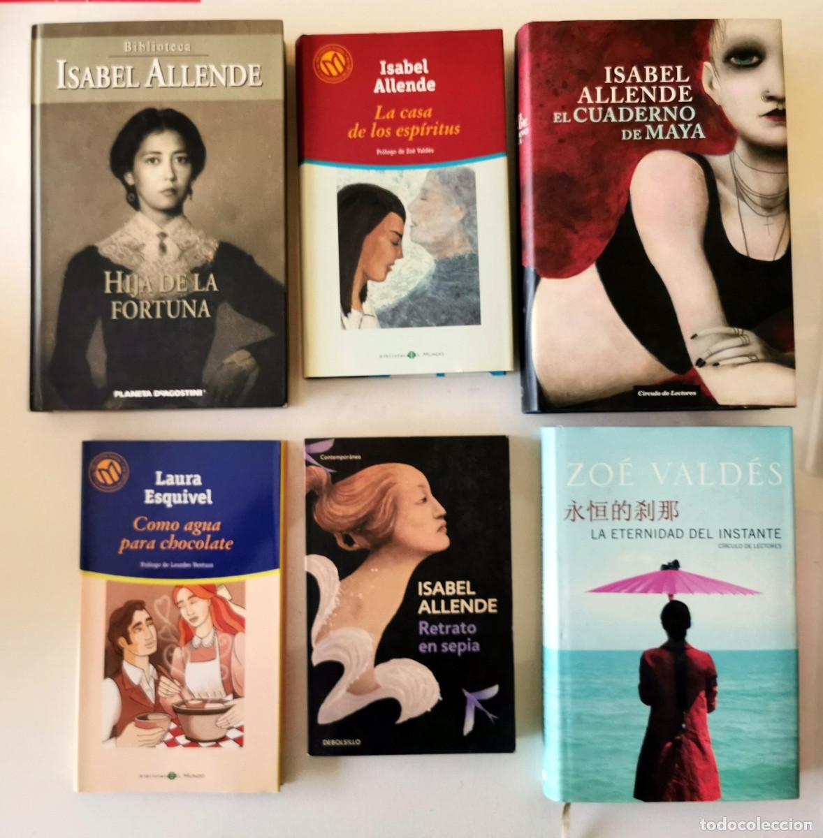 Gebrauchte B&uuml;cher: Isabel Allende El cuaderno de Maya Hija Fortuna Retrato en sepia Zoe Vald&eacute;s La eternidad instante