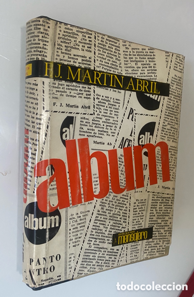 Libros de segunda mano: Album - MART&Iacute;N ABRIL, Francisco Javier