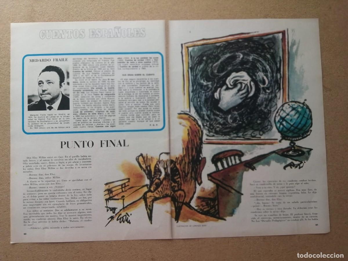 Libros de segunda mano: CUENTOS ESPA&Ntilde;OLES. PUNTO FINAL (MEDARDO FRAILE)