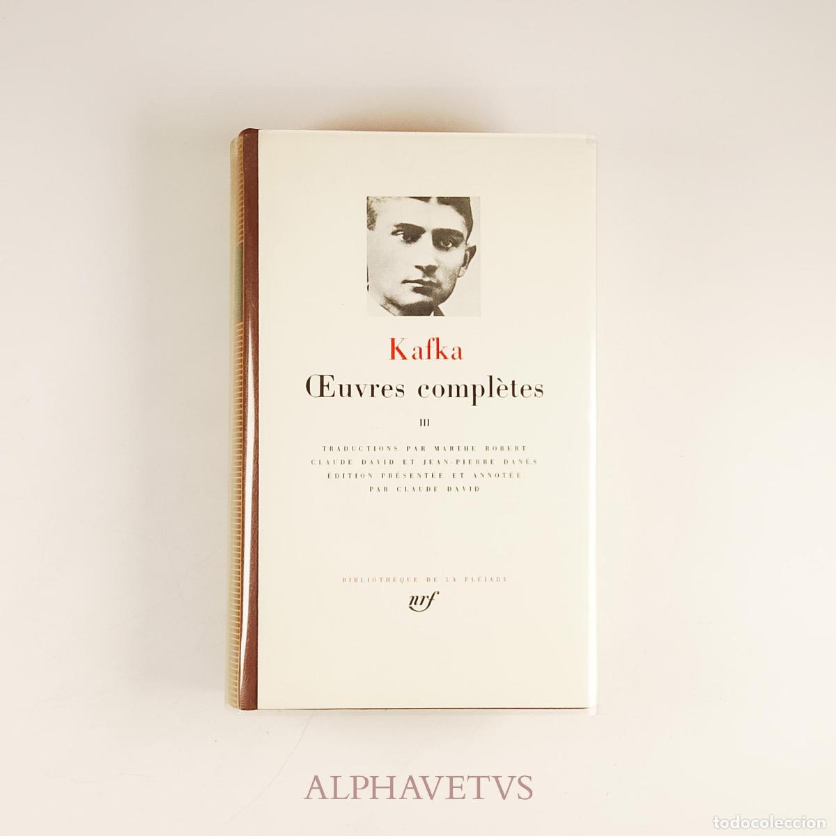 Libros de segunda mano: Kafka : Oeuvres compl&egrave;tes, tome 3 - Franz Kafka