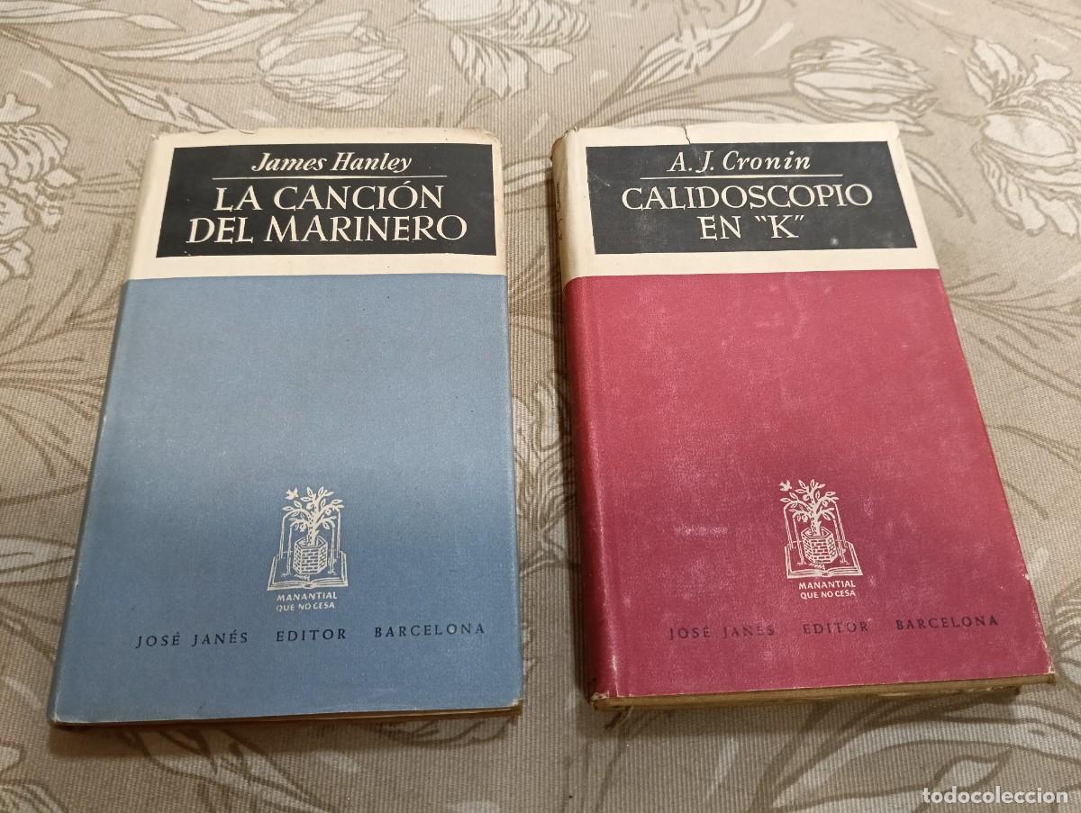 Libros de segunda mano: Lote 2 Libros Colecci&oacute;n Manantial Que No Cesa - Jos&eacute; Jan&eacute;s Editor 1947 - Con Sobrecubierta