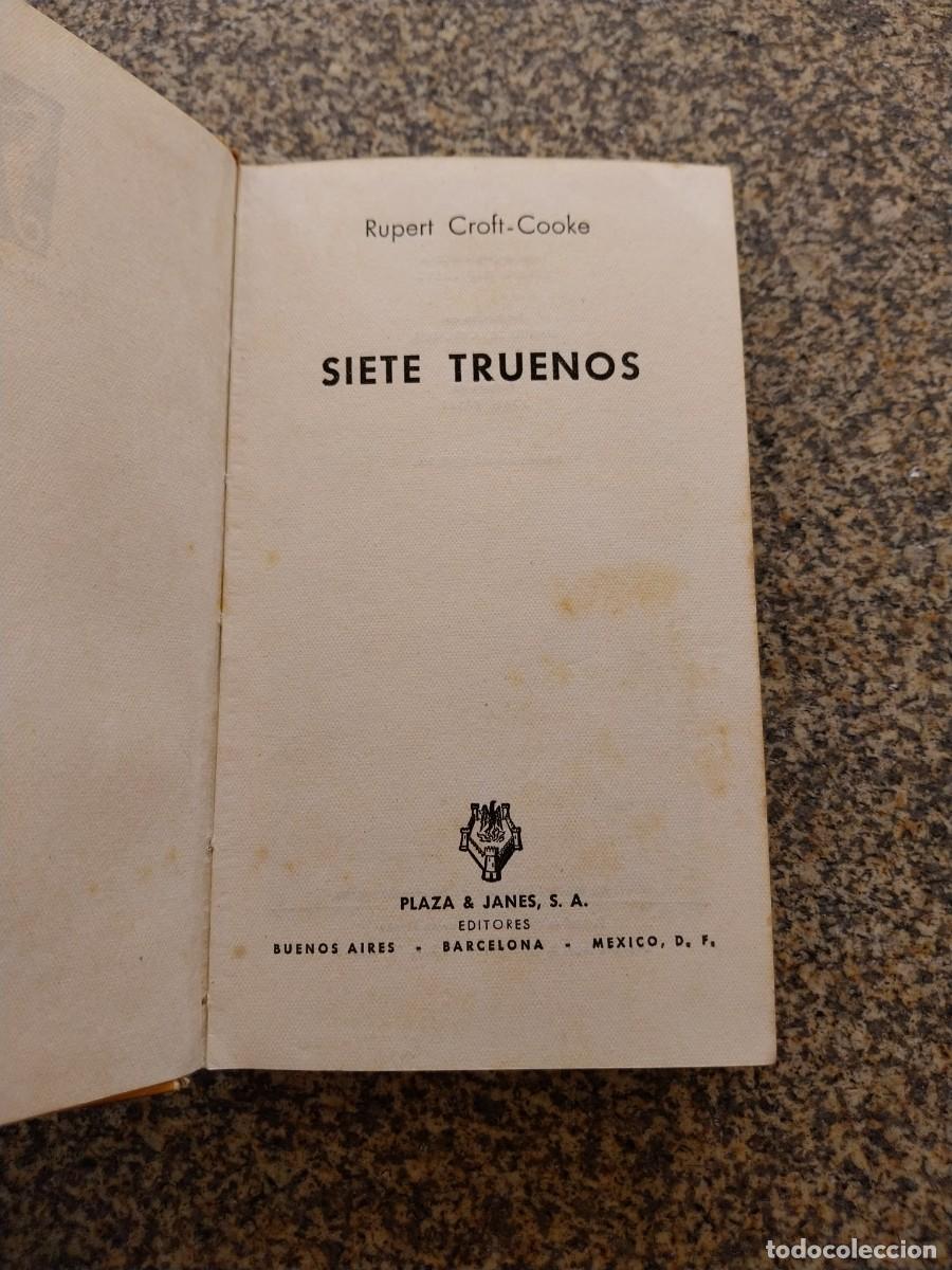 Libros de segunda mano: SIETE TRUENOS -- RUPERT CROFT -- PLAZA & JANES --