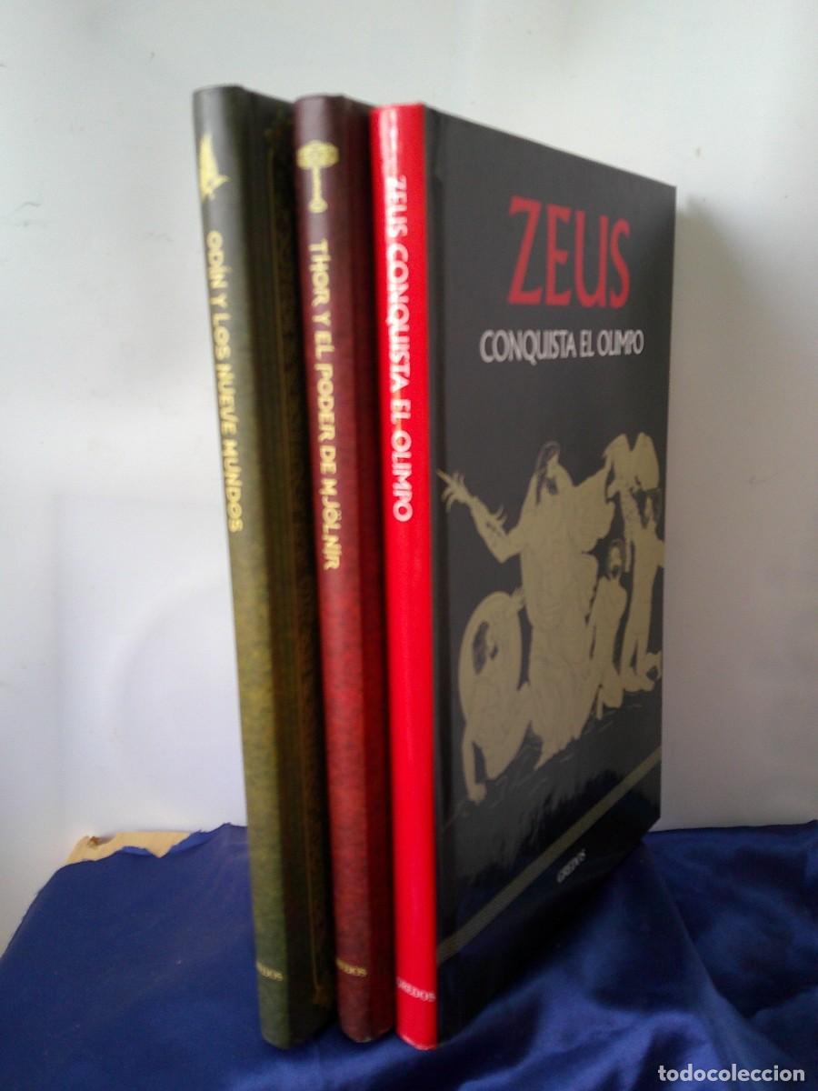 Libros de segunda mano: &iexcl;&iexcl; DIOSES DEL OLIMPO.&rdquo; ZEUS, ODIN, THOR.&rdquo; 3 Libros. CURIOSOS, INTERESANTES. !! C-32