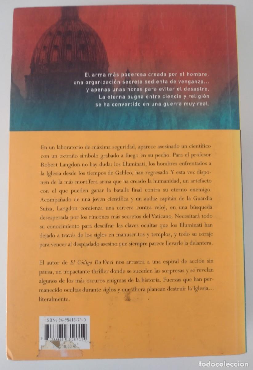 Libros de segunda mano: &Aacute;ngeles y Demonios -Brown, Dan - Foto 2