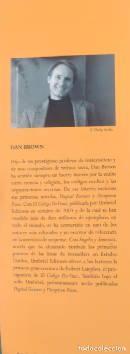 Libros de segunda mano: &Aacute;ngeles y Demonios -Brown, Dan - Foto 3