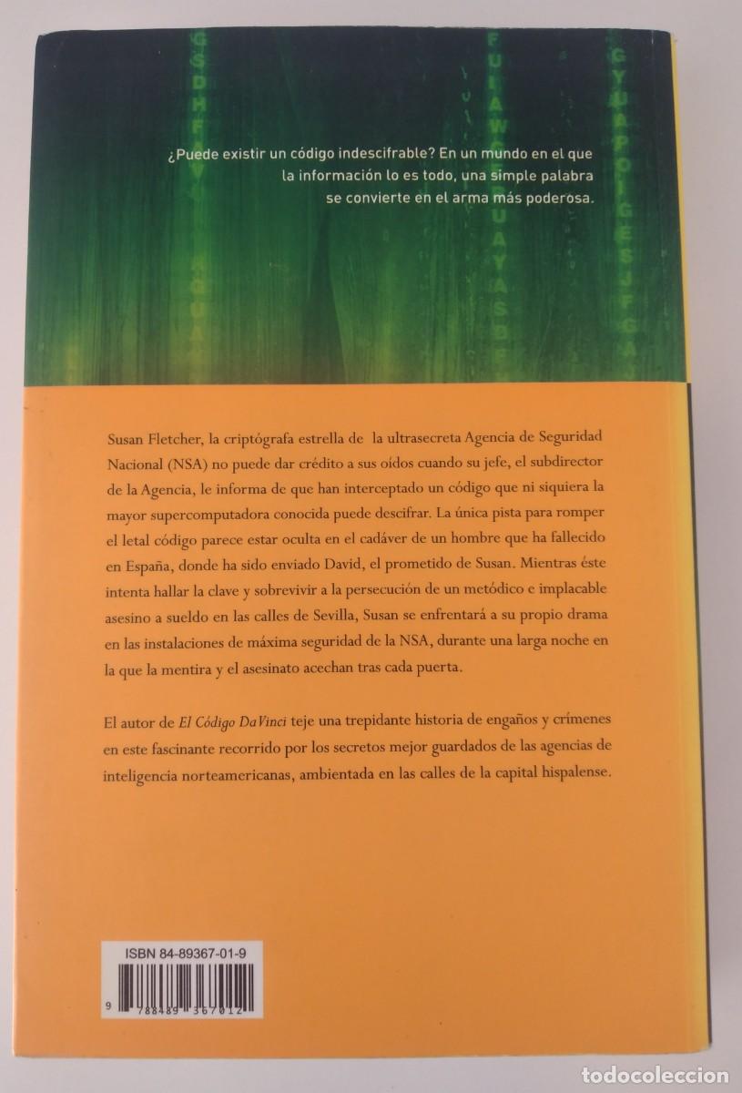 Libros de segunda mano: La fortaleza digital -Brown, Dan - Foto 2