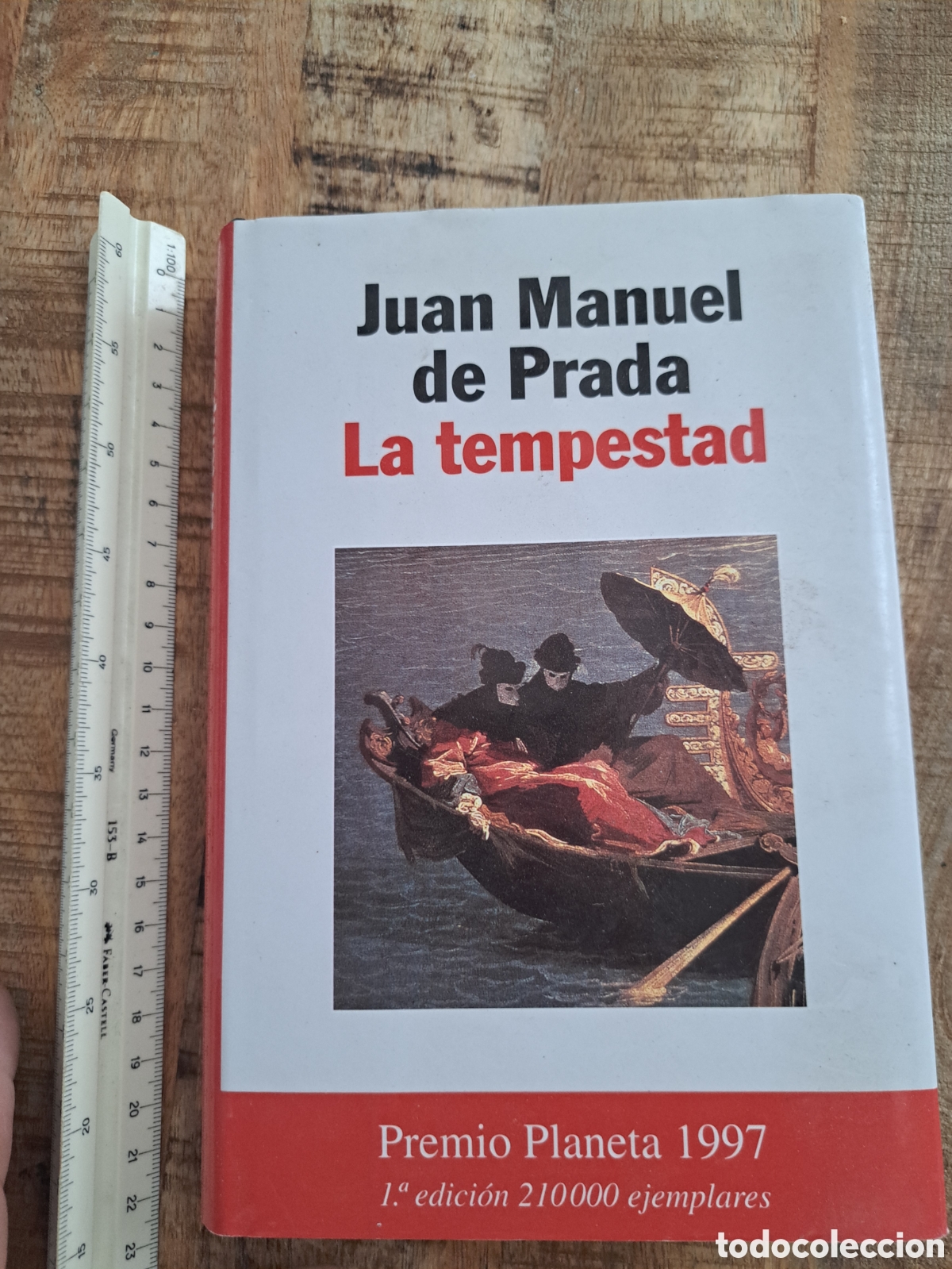 Libros de segunda mano: Jml Juan Manuel de Prada, La tempestad, Premio Planeta 1997, 1a edicion, 1997. NOVELA. Tapa dura.