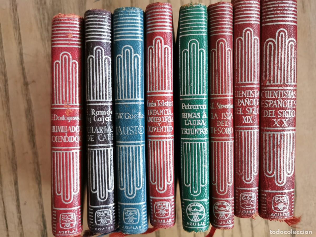 Libros de segunda mano: Lote de 8 libros Crisol. Aguilar. Ver titulos.