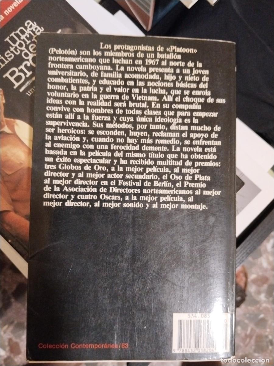 Libros de segunda mano: Platoon. Dale A. Dye - Foto 2