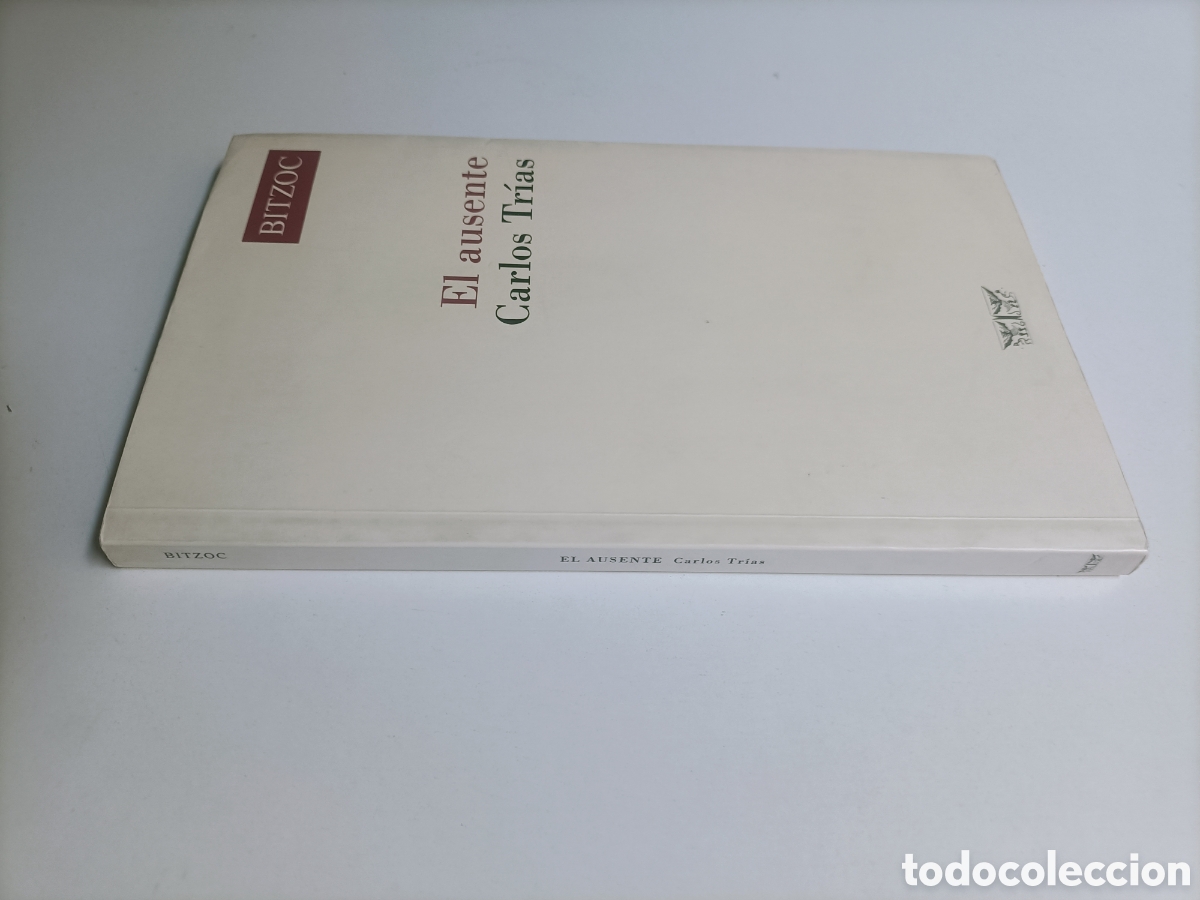 Libros de segunda mano: El ausente. Carlos Tr&iacute;as