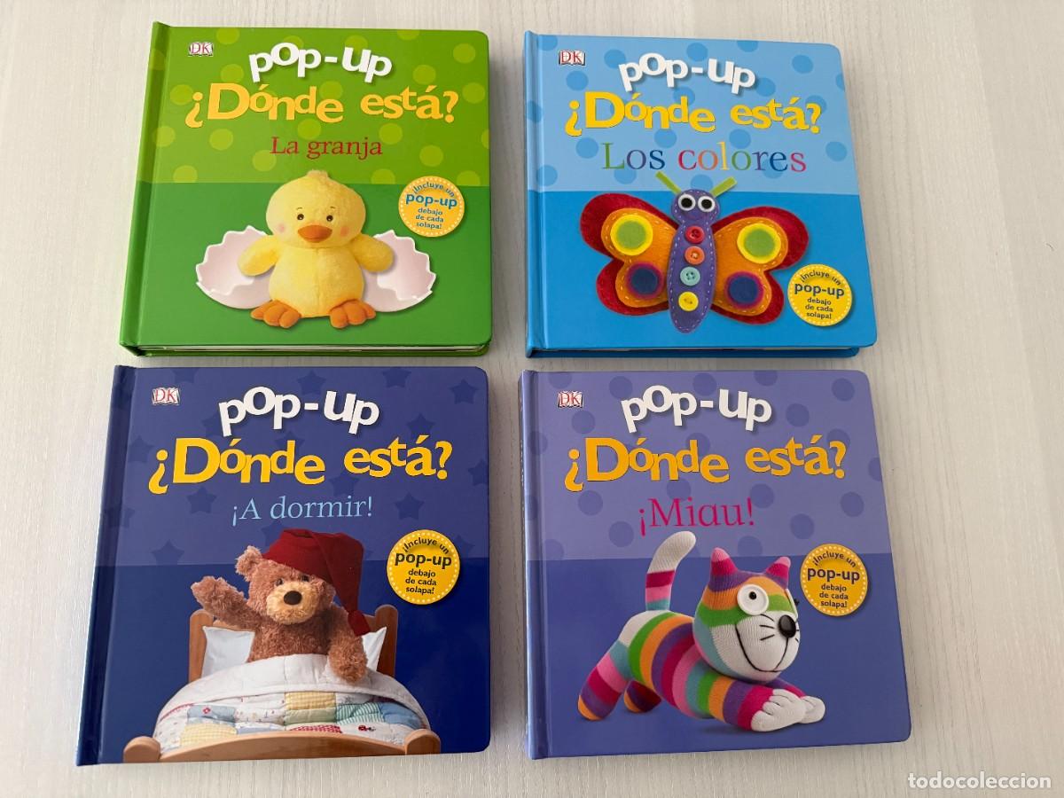 Libros de segunda mano: Pack de 4 libros Pop-up &iquest;donde est&aacute;? - Foto 1