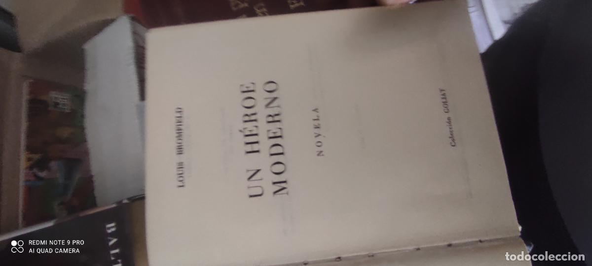 Libros de segunda mano: Un h&eacute;roe moderno.....