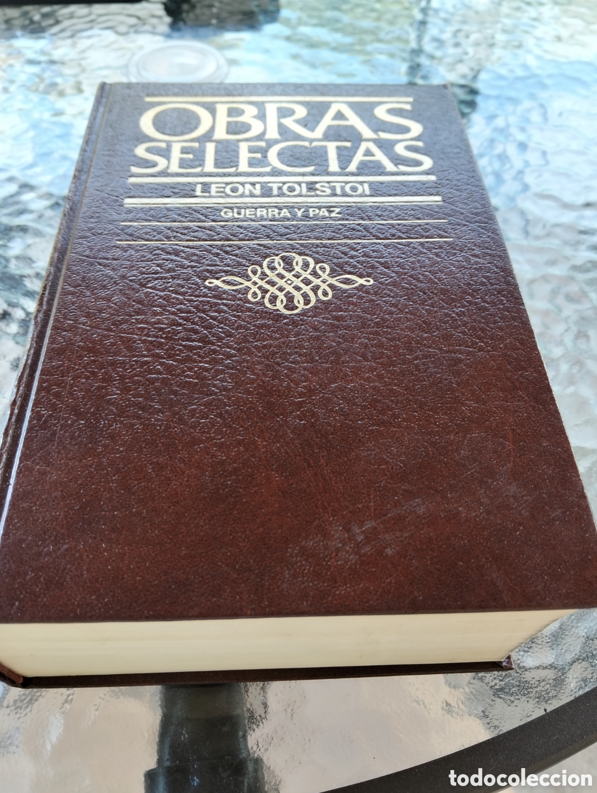 Libros de segunda mano: Obras selectas Le&oacute;n Tolst&oacute;i guerra y paz