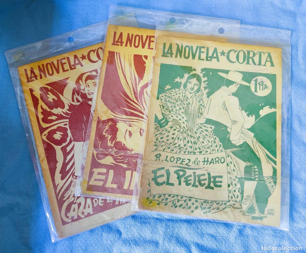Libros de segunda mano: TRES EJEMPLARES DE LA NOVELA CORTA N&ordm; 26 N&ordm; 28 Y N&ordm; 29