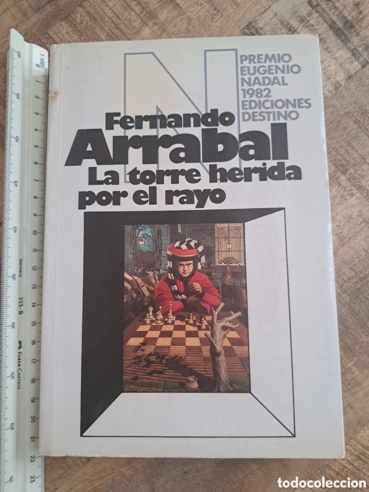 Libros de segunda mano: Jml FERNANDO ARRABAL - LA TORRE HERIDA POR EL RAYO - EDICIONES DESTINO 1983-1&ordf; EDICION. Ajedrez