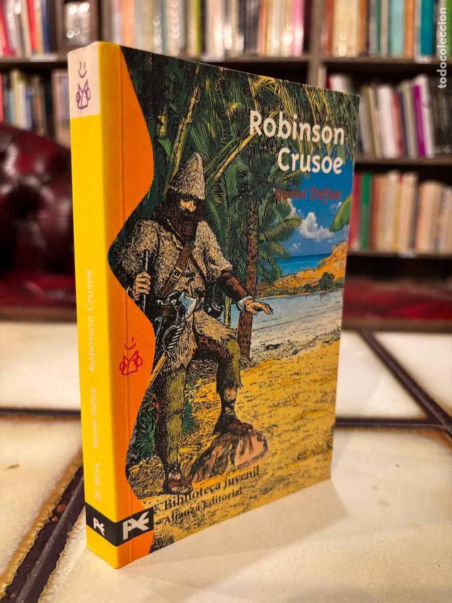 Libros de segunda mano: Robinson Crusoe. Daniel Defoe. PEDIDO M&Iacute;NIMO 5&euro;