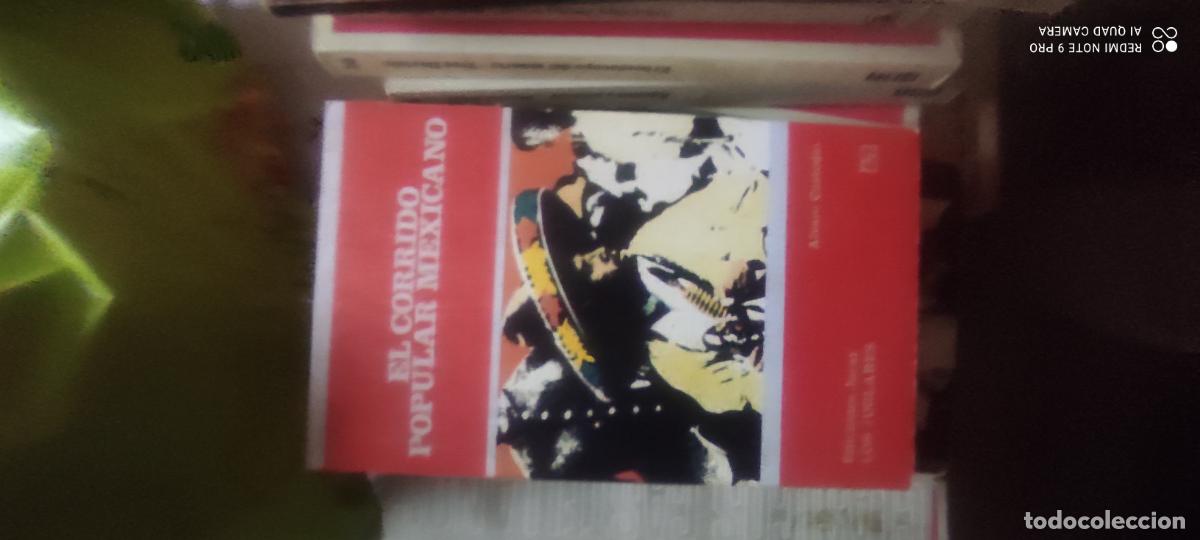 Libri di seconda mano: El corrido popular mejicano. COLECCI&Oacute;N LOS JUGLARES. EDICIONES J&Uacute;CAR 1978