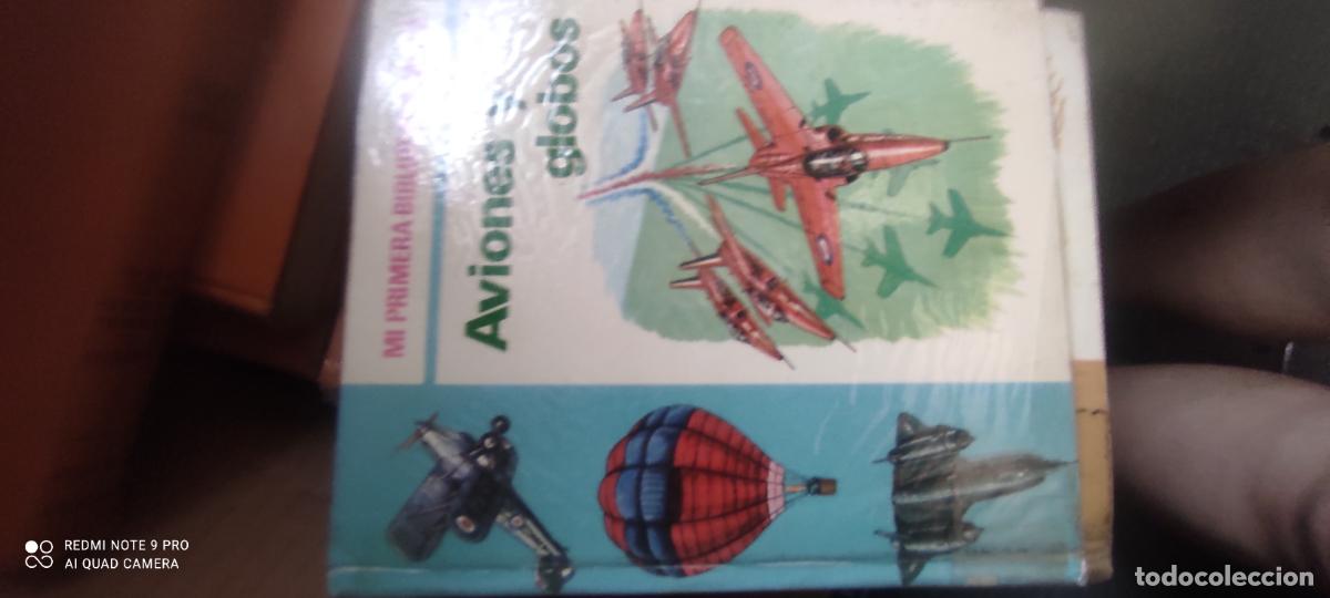 Libros de segunda mano: Aviones y globos. Mi primera biblioteca basica. editorial molino. 1971