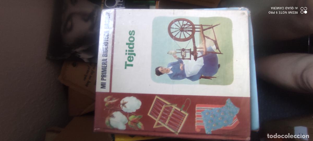 Libros de segunda mano: Tejidos. Mi primera biblioteca basica. editorial molino. 1971