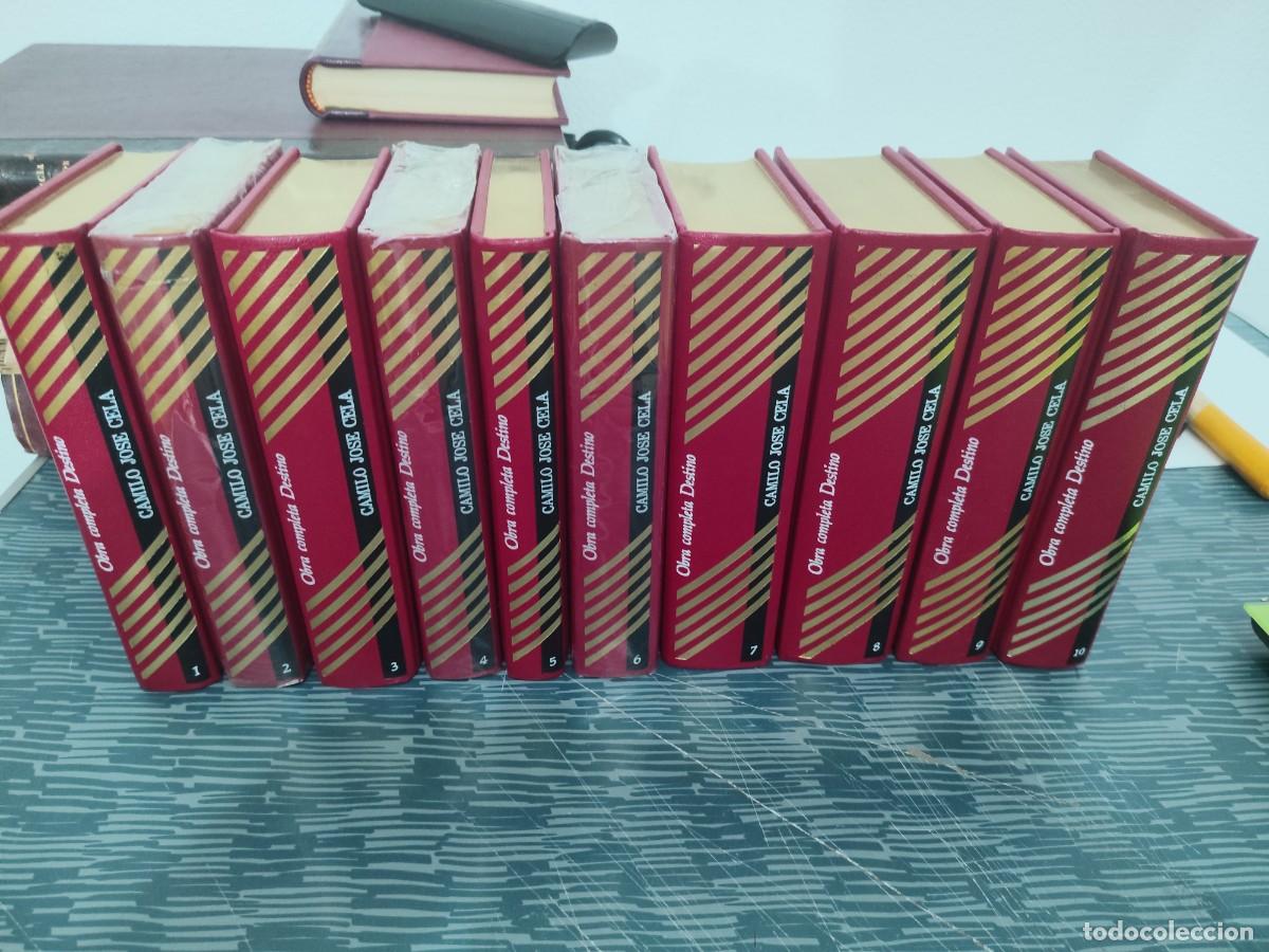 Libros de segunda mano: CAMILO JOSE CELA,OBRAS COMPLETAS,10 TOMOS, EDITORIAL DESTINO,1973,VER OBRAS EN FOTOS.