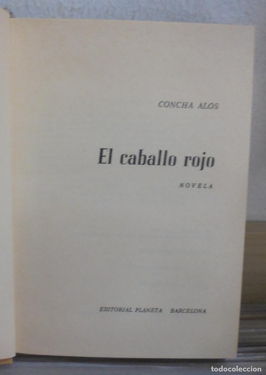 Libros de segunda mano: El caballo rojo. Concha Alos - Foto 2