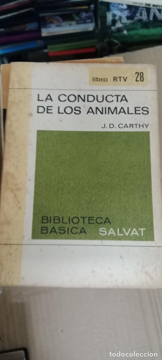 Libros de segunda mano: LA CONDUCTA DE LOS ANIMALES J. D. CARTHY LIBRO GG-PSC