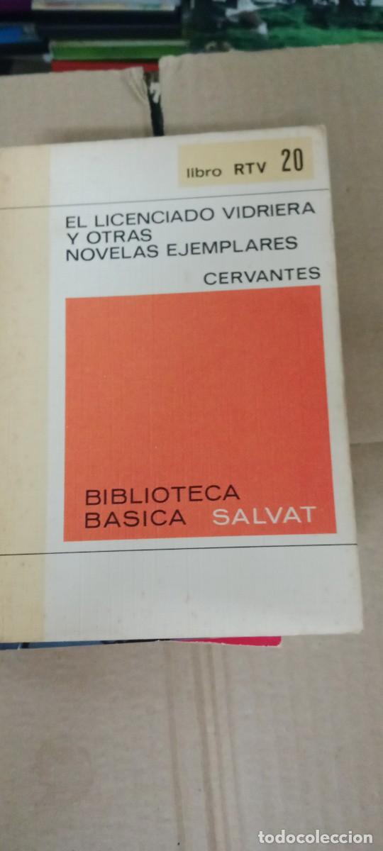Libri di seconda mano: EL LICENCIADO VIDRIERA Y OTRAS NOVELAS EJEMPLARES / CERVANTES / COLECCIONES / SALVAT LIBRO L-SM