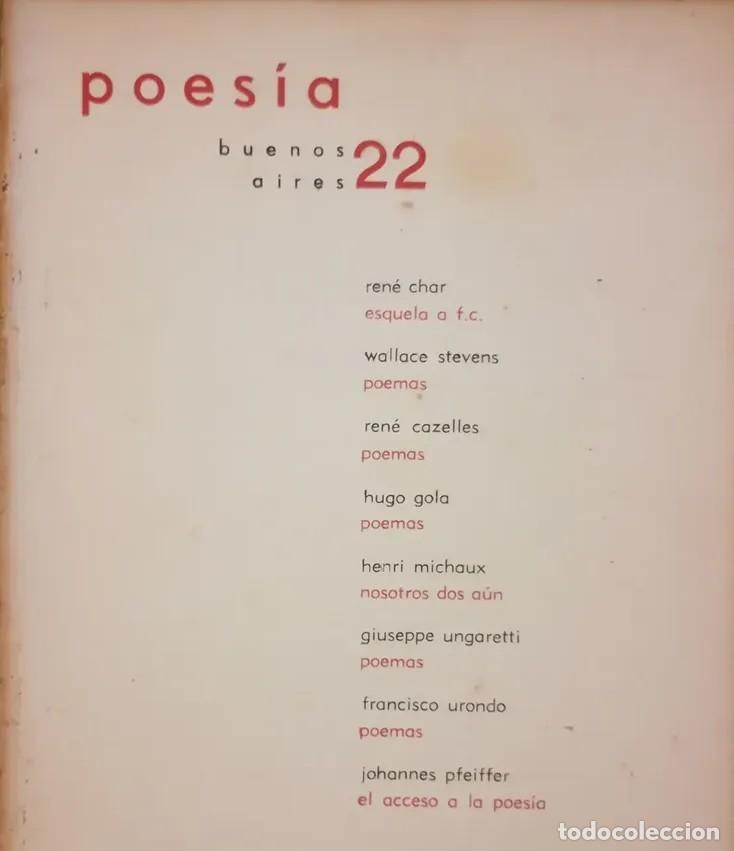 Gebrauchte B&uuml;cher: VV.AA. &ndash; POES&Iacute;A BUENOS AIRES 22 &ndash; LM