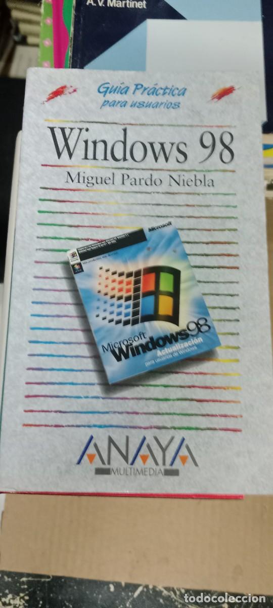 Libros de segunda mano: WINDOWS 98 MIGUEL PARDO NIEBLA ANAYA LIBRO M-REP