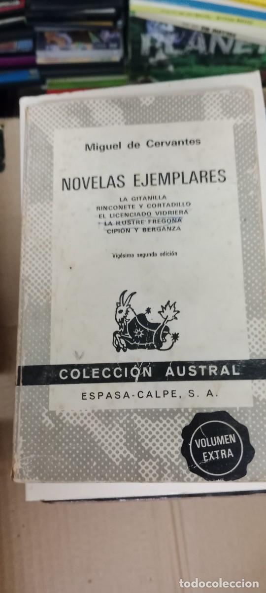 Libros de segunda mano: MIGUEL DE CERVANTES NOVELAS EJEMPLARES AUSTRAL LIBRO M-58