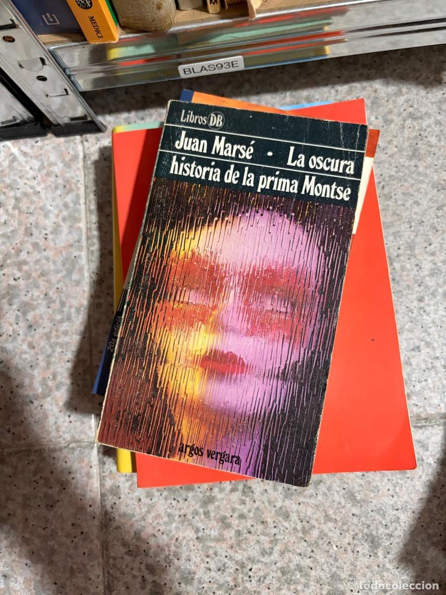 Libros de segunda mano: BLAS93E LibrosDB Juan Mars&eacute; - La oscura historia de la prima Montse