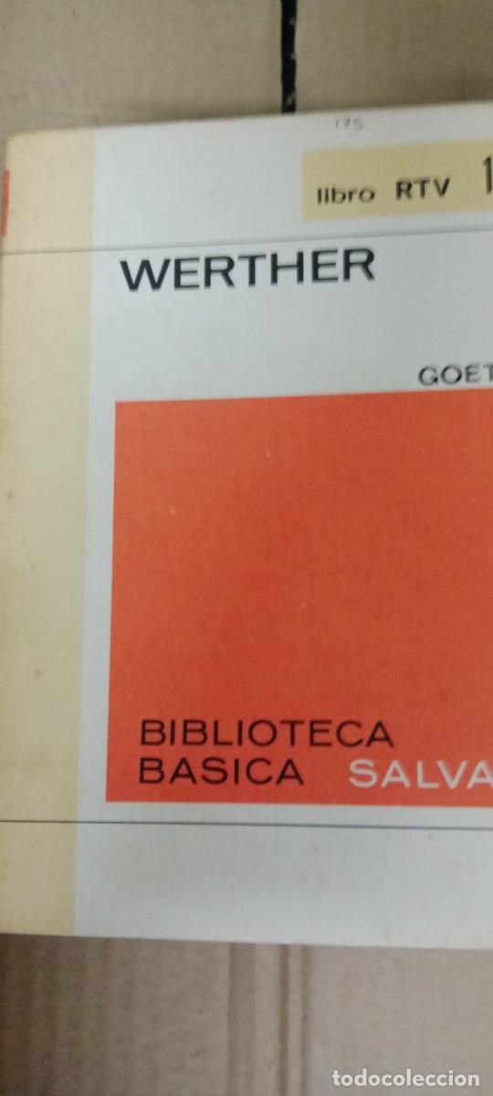 Libros de segunda mano: werther goethe johann LIBRO M-58