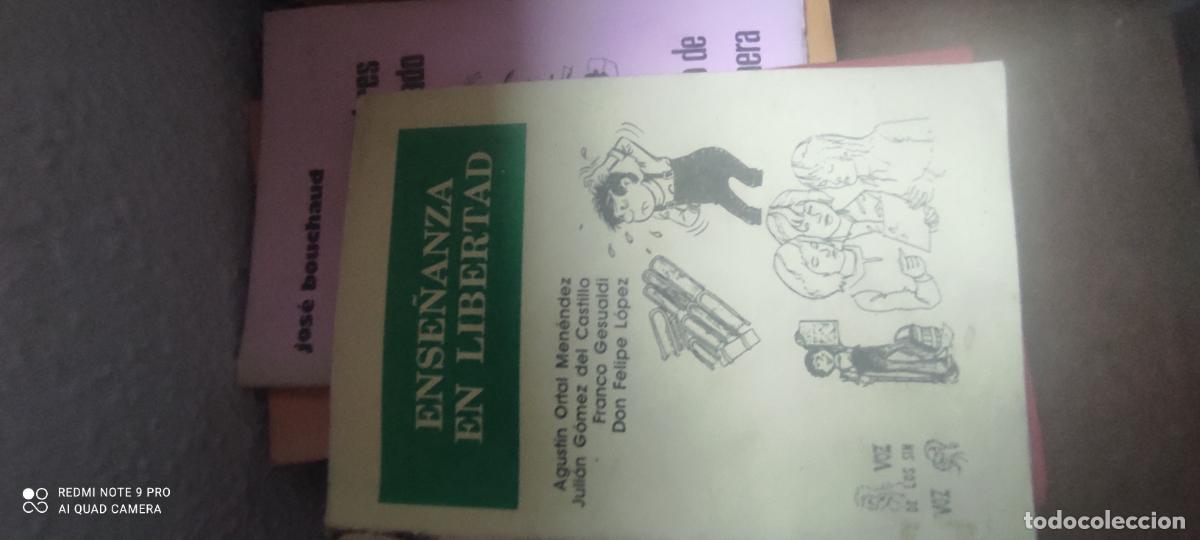 Libros de segunda mano: Ense&ntilde;anza en libertad Agust&iacute;n Ortal Men&eacute;ndez Franco Gesualdi 1993 Voz de los sin voz n&ordm; 154 l