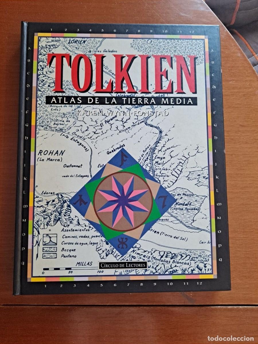 Libros de segunda mano: Atlas de la Tierra Media Tolkien - Circulo de Lectores