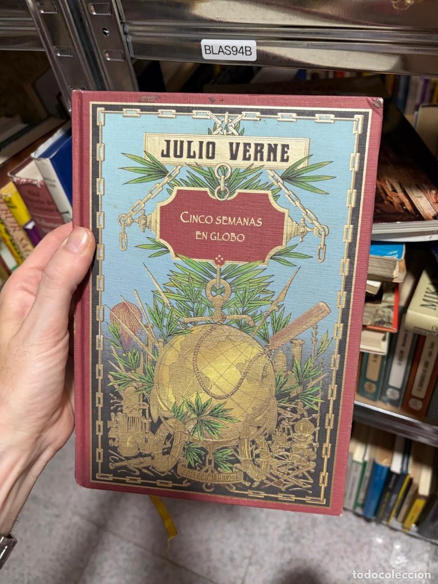 Gebrauchte B&uuml;cher: BLAS94B Julio Verne Cinco semanas en globo Colecci&oacute;n Hist&oacute;rica.