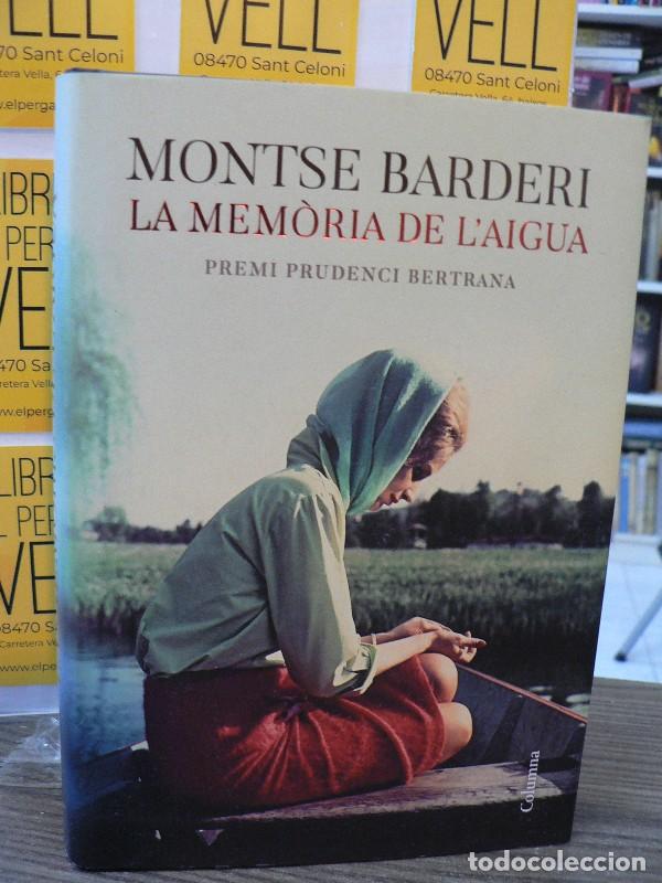 Libros de segunda mano: La Mem&ograve;ria de L'Aigua: Premi Prudenci Bertrana 2019 - Barderi, Montse - Columna Cat - Cl&agrave;ssica