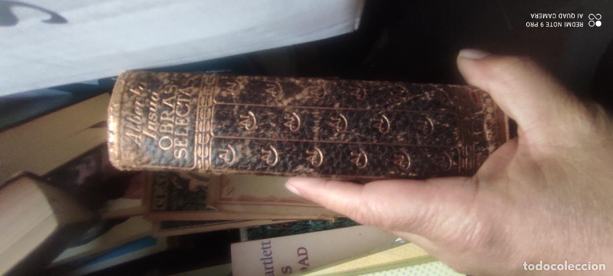 Libros de segunda mano: Alberto Ins&uacute;a Obras selectas - Foto 1