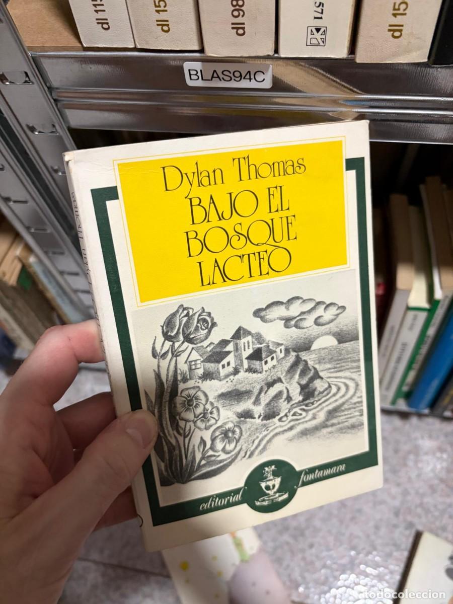 Libros de segunda mano: BLAS94C Dylan Thomas &mdash; Bajo el bosque l&aacute;cteo &mdash; Editorial Fontamara.