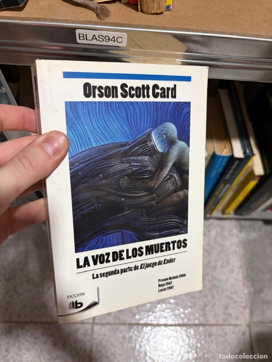 Libros de segunda mano: BLAS94C &ndash; Orson Scott Card &ndash; La voz de los muertos &ndash; Ediciones B.