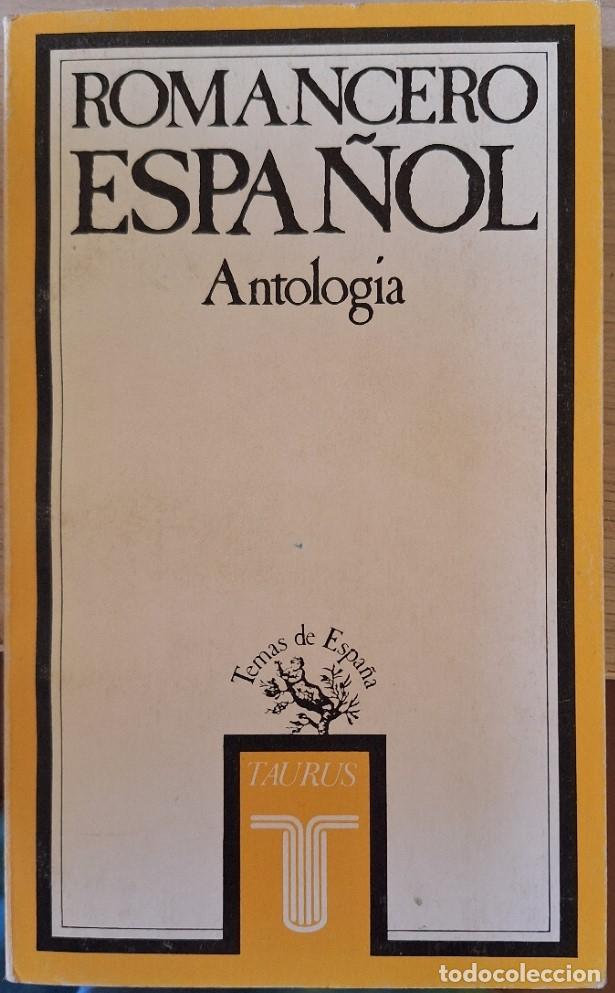 Libros de segunda mano: ROMANCERO ESPA&Ntilde;OL. ANTOLOGIA. -