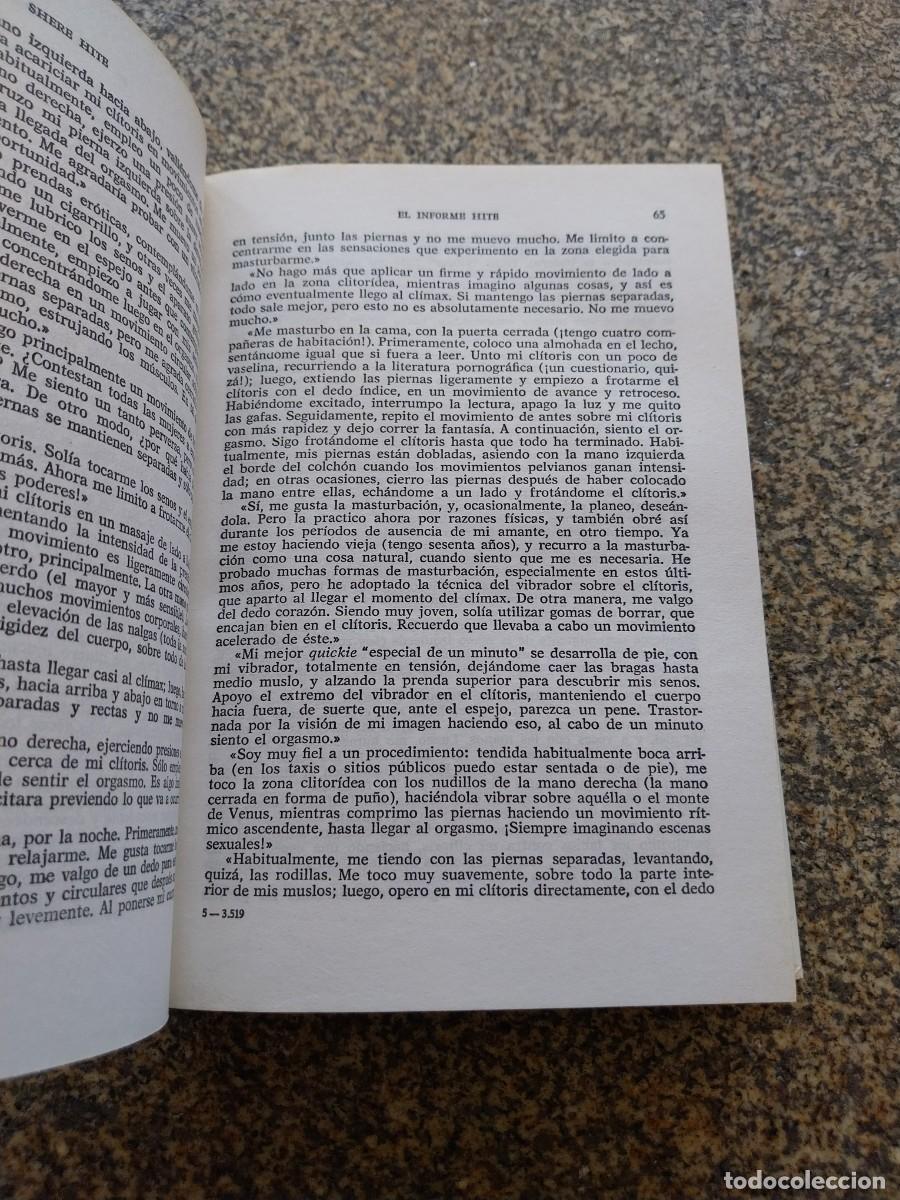 Libros de segunda mano: EL INFORME HITE -- SHERE HITE -- - Foto 2