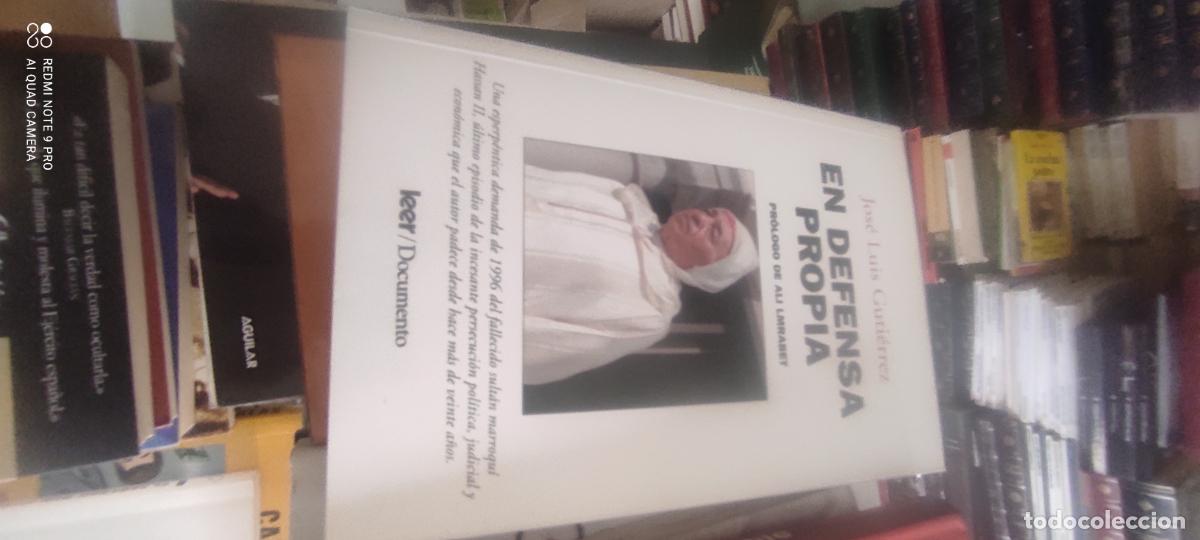 Libros de segunda mano: En defensa propia: Guti&eacute;rrez, Jos&eacute; Luis