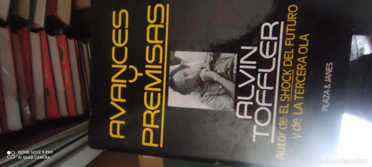 Libros de segunda mano: AVANCES Y PREMISAS - ALVIN TOFFLER - PLAZA & JANES 1983