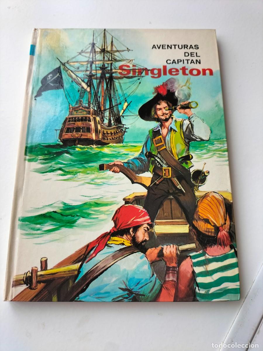 Libros de segunda mano: Libro - Las aventuras del capit&aacute;n Singleton ( editorial vasco americana eva