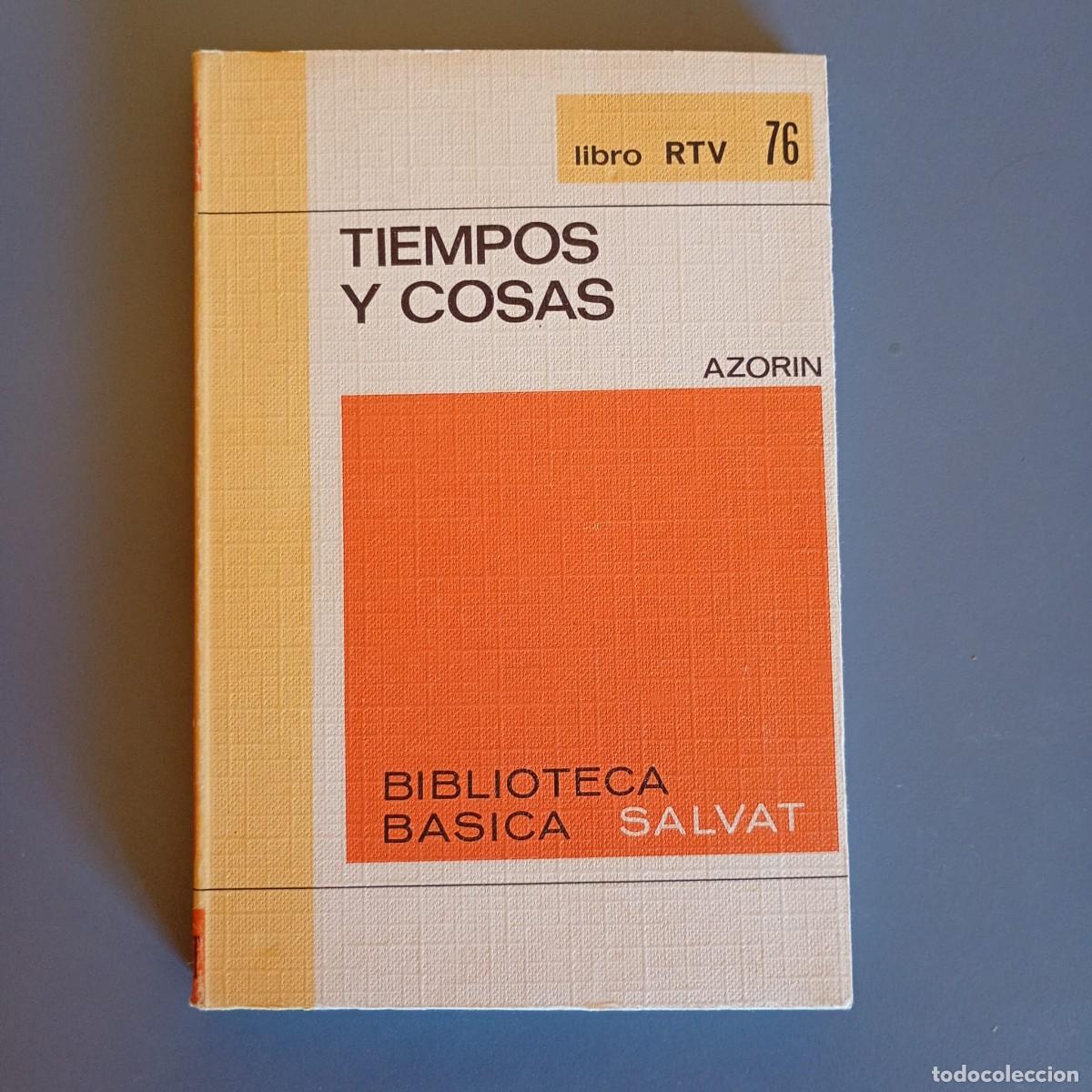 Libros de segunda mano: Tiempos y Cosas - Azor&iacute;n | Libro Segunda Mano