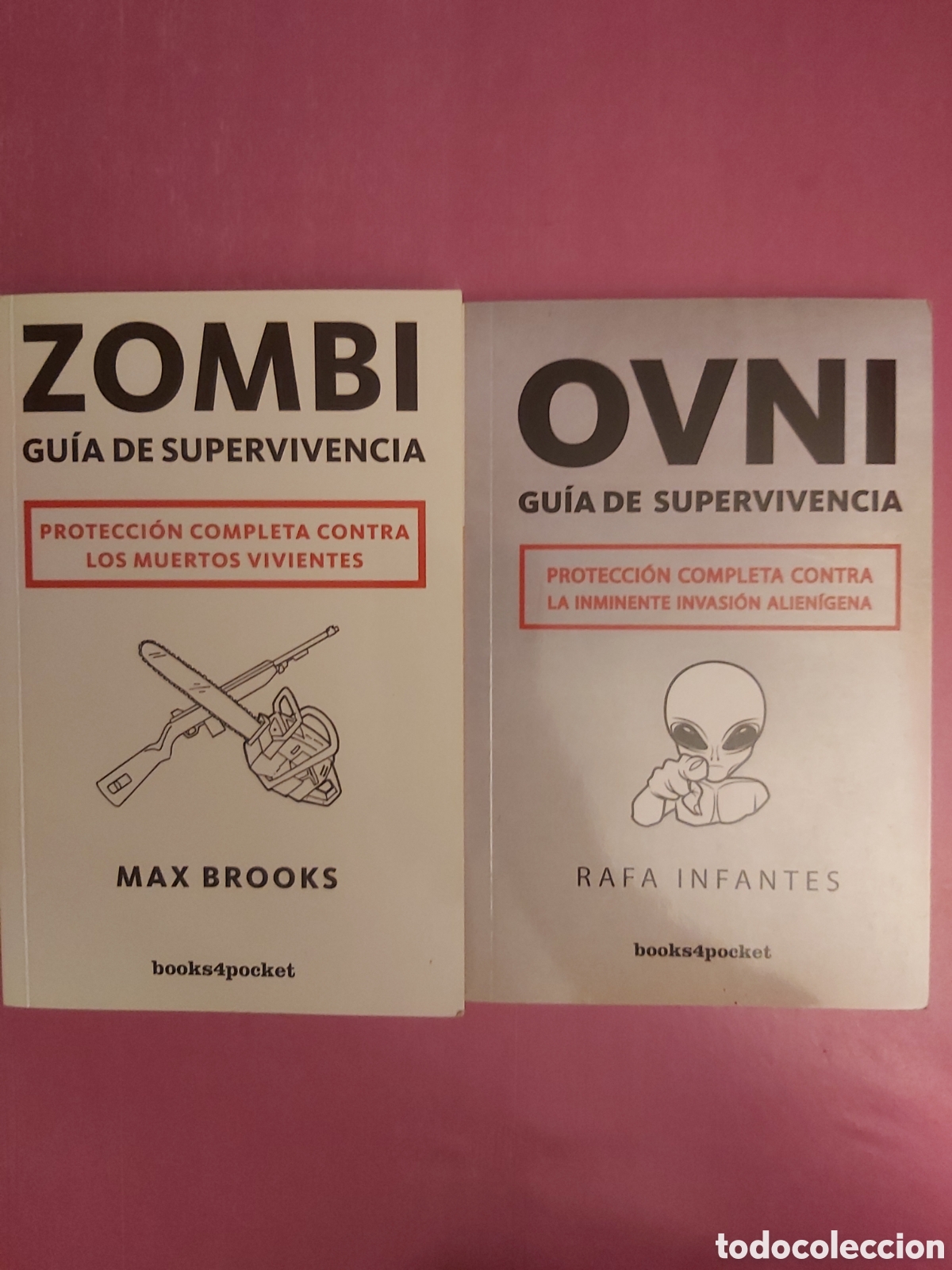Libros de segunda mano: GU&Iacute;A DE SUPERVIVENCIA ZOMBI Y OVNI BOOKS4POCKET MAX BROOKS RAFA INFANTES