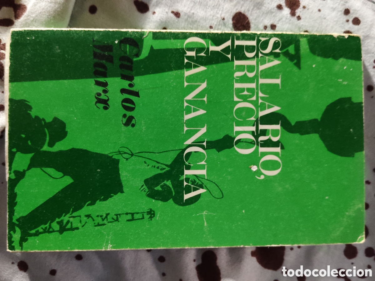 Libros de segunda mano: CARLOS MARX : SALARIO, PRECIO Y GANANCIA (AGUILERA, 1977)