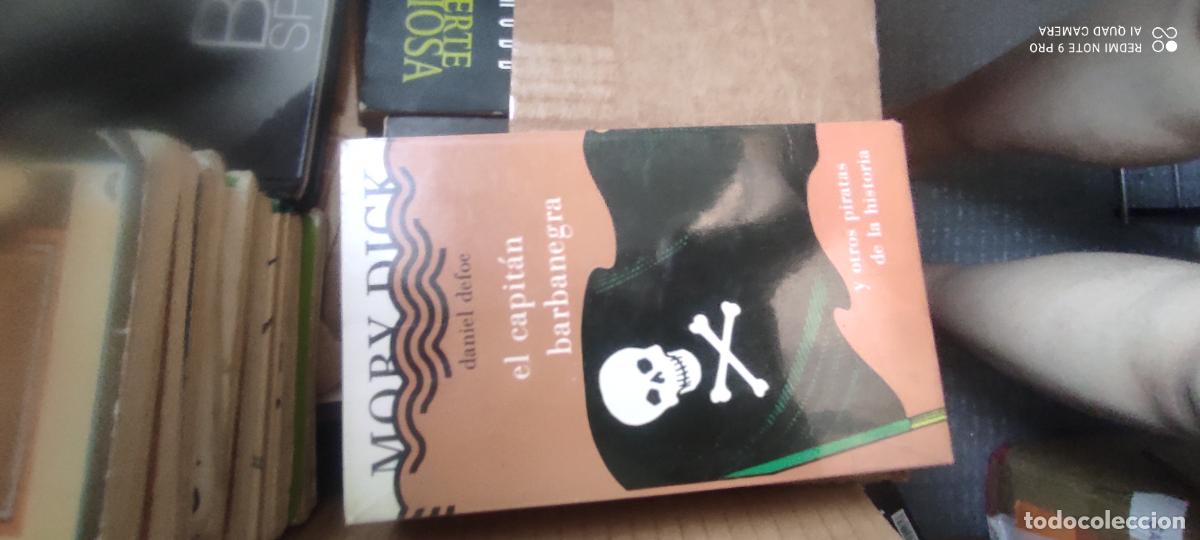 Libros de segunda mano: EL CAPITAN BARBANEGRA Y OTROS PIRATAS DE LA HISTORIA DANIEL DEFOE N&ordm;163 1987 JUAN GRANICA MOBY DICK