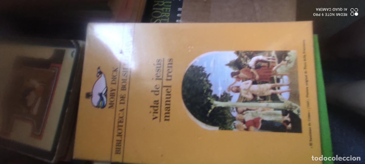 Libros de segunda mano: Vida de Jes&uacute;s de Manuel Trens - Moby Dick Biblioteca de Bolsillo Junior n&deg; 133